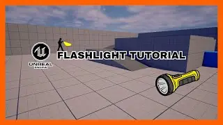 How To Create Flashlight (1/4) - Unreal Engine 5 Tutorial