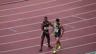2024年日本選手権男子100m準決 桐生祥秀、デーデー・ブルーノ