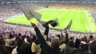 Real Madrid Fans Reaction To Carvajal Goal Vs Dortmund Champions League Final 2024