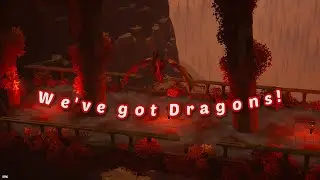We've got Dragons! Unity Timeline and Cinemachine testing - short cutscene - Devlog #shorts