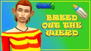 Breed out the weird challenge// The Sims 4