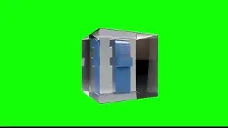 Facebook 3D Icon [GreenScreen - BlackScreen]