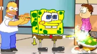SpongeBob & Homer Simpson VS Random / MUGEN Survival