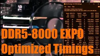 G.skill 2x16GB DDR5-8000 CL38 EXPO optimized memory timings, MSI X870 Tomahawk