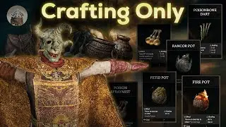 Elden Ring, but I can ONLY use crafted items