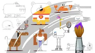 Colouring | Hey Duggee | Characters From A-Z | PT7 | Print and Colour with Me!