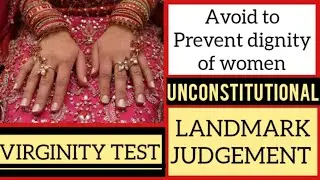 WHAT IS VIRGINITY TEST?|  IS IT UNCONSTITUTIONAL?|LANDMARK JUDGMENT |MASKMOONJI| IN TAMIL