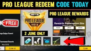 free fire teamcode giveaway live || 1 June Redeem Code Today