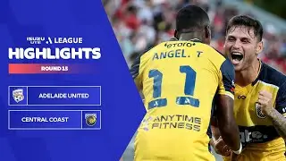 Adelaide United v Central Coast Mariners - Highlights | Isuzu UTE A-League 2023-24 | Round 15