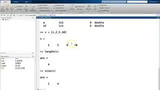 Variables in Matlab
