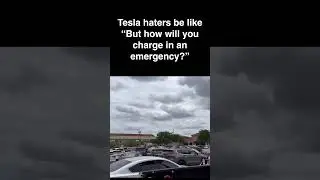 To the Tesla Haters, Take a Look at the Costco Gas Lines #shorts #tesla