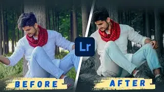 Lightroom Mobile Dark Green & Grey Colour Tone Editing | Lightroom Free Preset Download | Tap 4 Help
