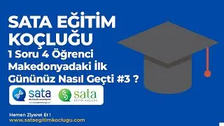 1 Soru 4 Öğrenci Makedonyadaki İlk Gününüz Nasıl Geçti ? #3