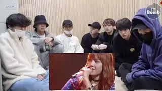 BTS Raction to  BLACKPINK -'SURE THING' M-V