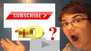 10 SUBSCRIBER PLAY BUTTON!