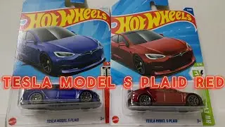 Tesla Model S Plaid HW EV Hotwheels A Case 2025