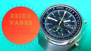 Seiko Vader 6139-7100 - " At the Bench " - Casing/Bezel & Hands Disassembly