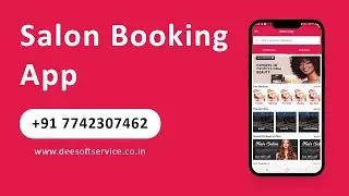 Salon Booking App UI in Flutter | Flutter UI | Barber Booking App UI