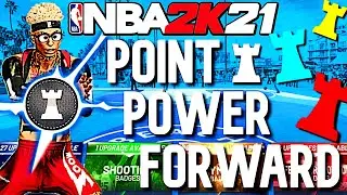 BEST POINT POWER FORWARD BUILD NBA 2K21 CURRENT GEN
