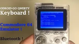 ODROID-GO QWERTY Keyboard Review - Featuring Commodore 64 Emulation