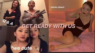 GET READY WITH ME & ANGELA *we some cute catfishes*