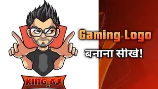How To Make Gaming Logo In || Pics Art || Logo Design ||🤓♥️