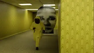 Cursed face chase me in the backrooms (Found Footage)