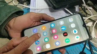 Samsung galaxy A12 sm a125f hang touch tallkback speak 🗣️ problem touch proper not working