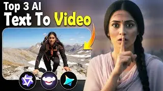 Top 3 Best AI Text to Video Tools | Convert Text Into Video in Minutes