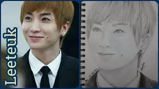 [Speed drawing] Leeteuk by Amy Kim