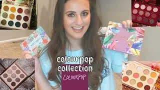 COLOURPOP EYESHADOW PALETTE COLLECTION FEB 2021 | chatting about afford makeup