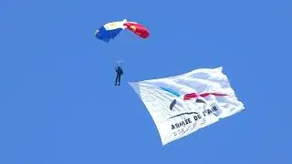 🪂 🇫🇷 🪂 Air Force Parachute Ambassadors | Paris Airshow 2023 | June 23, 2023