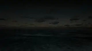 Relaxing Ocean Waves for Sleeping | Powerful Waves Ocean Sounds at Night For Sleep (RDR2)