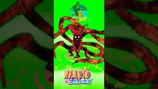 green screen kyubi kurama