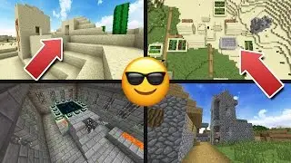 VILLAGE AND TEMPLE AT SPAWN! - Top Minecraft 1.11 Seed