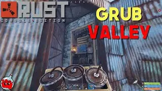 Raiding thee grubs around outpost | Rust 🏹 Console Edition
