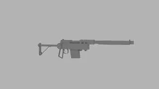 Rust Semi Automatic Rifle Model