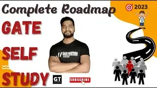 GATE  WITHOUT Coaching  Preparation Strategy (Self Study) | Complete Roadmap for GATE | #GATE_CSE