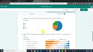 Microsoft Forms - View your Survey Responses