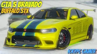 GTA 5 Online : Bravado Buffalo STX Customization & Review | Dodge Charger Hellcat
