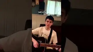 I can’t play guitar.. “The Same” comes out on Thursday! #indieartist #indiepop #indiemusic #Gideon