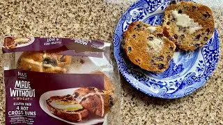 M&S gluten free hot cross buns… they’re yummy!