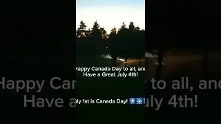 It's July 1st! #canadadayweekend #canada