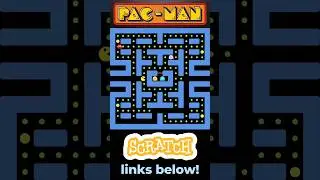 I MADE PACMAN in SCRATCH! | Just Finished Coding! #scratch #shorts