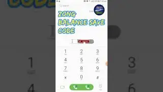 zong balance save code |how to save zong balance 2023