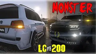 MONSTER LC 200 | V8 | GTA V | MOD BY  @zeeshanthegamerz-shano  | RED STAR GAMING