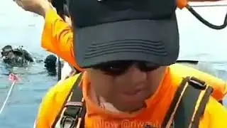 Mengerikan bangkai atau puing puing pesat lion air  JT 610 yang di temukan Oleh tim basarnas