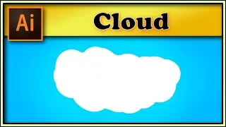 How to make cloud in illustrator ☁️ 𝐒𝐂𝐑𝐈𝐁𝐁𝐋𝐄 effect ☁️  (2020)
