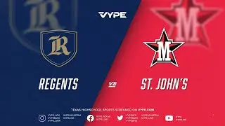 10:30AM - Boys Basketball: Regents vs. St. John