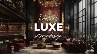 Industrial Luxe Interior Design: Infusing Opulent into Urban Spaces